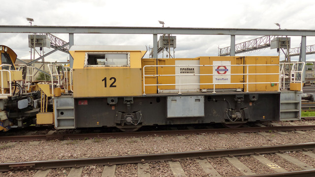 A locomotive after being converted into a hybrid locomotive